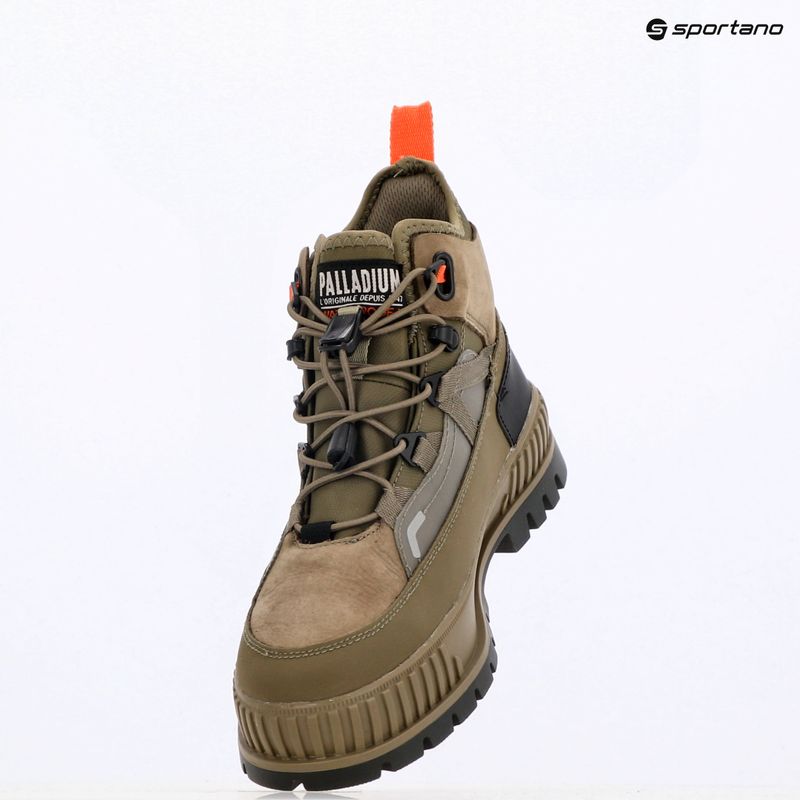 Boty Palladium Pallashock TravelWp+ dusky green 9
