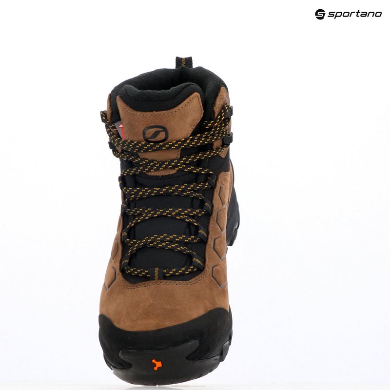 Pánské trekové boty SCARPA Moraine Polar Gtx dark brown / sulphur 9