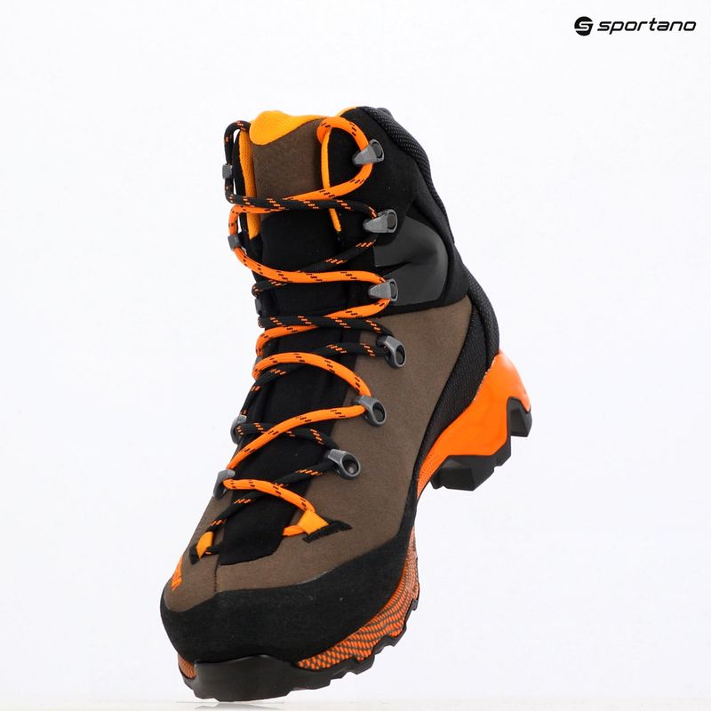Pánská treková obuv La Sportiva Aequilibrium Trek GTX chocolate/papaya 9