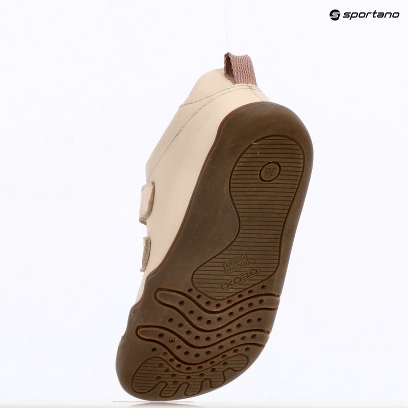 Dětské barefoot boty  Geox Steppieup light ivory 9