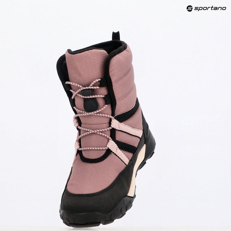 Junior sněhule Geox Trekkyup ABX  boots antique rose / black 9