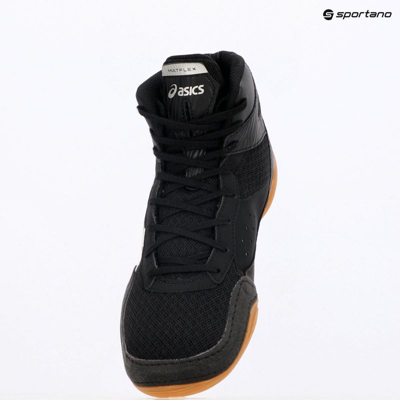 Zápasnické boty ASICS Matflex 7 black/white 9