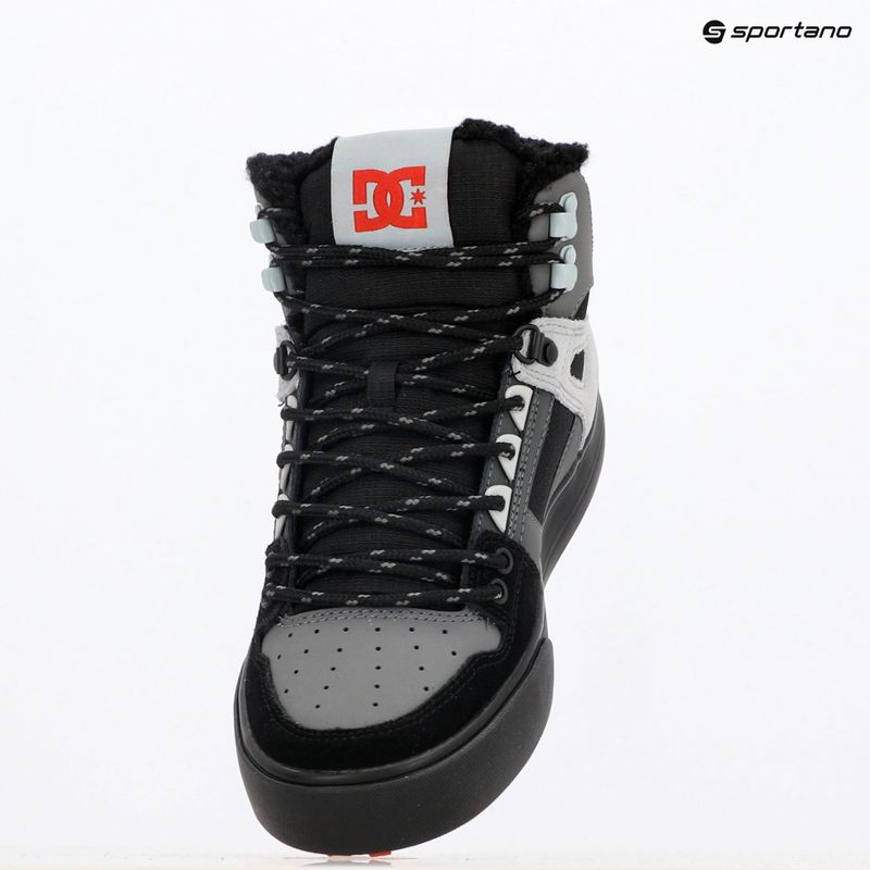 Pánské boty DC Pure High-Top grey/black/red 9