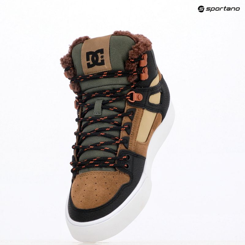 Pánské boty DC Pure High-Top brown / brown / green 9