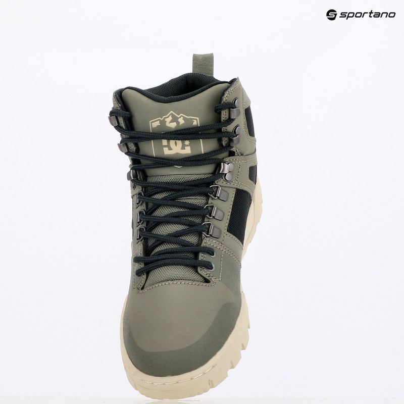 Pánské boty DC Pure High Top WR green / black / white 9