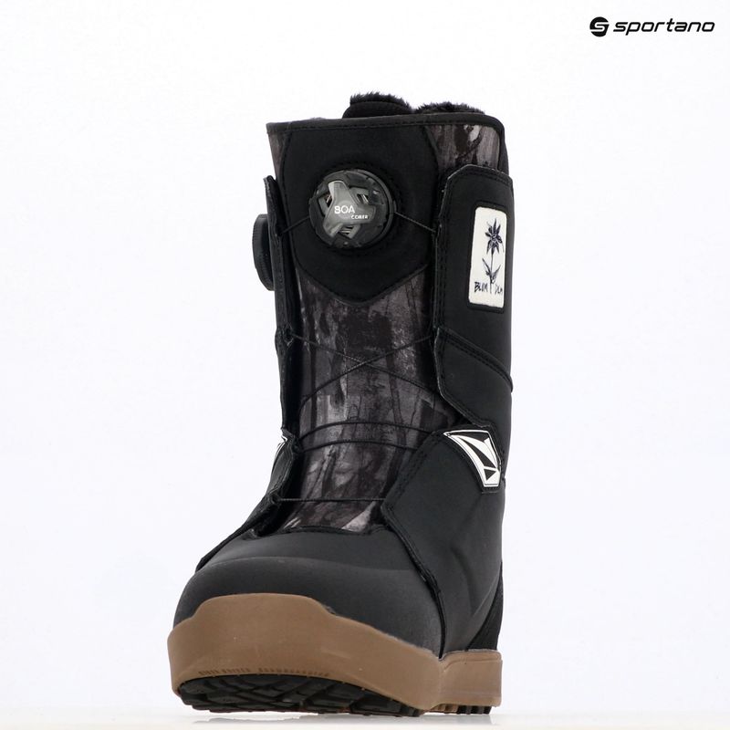 Dámské snowboardové boty ThirtyTwo Lashed Double Boa X Volcom W'S '24 black/grey/gum 7