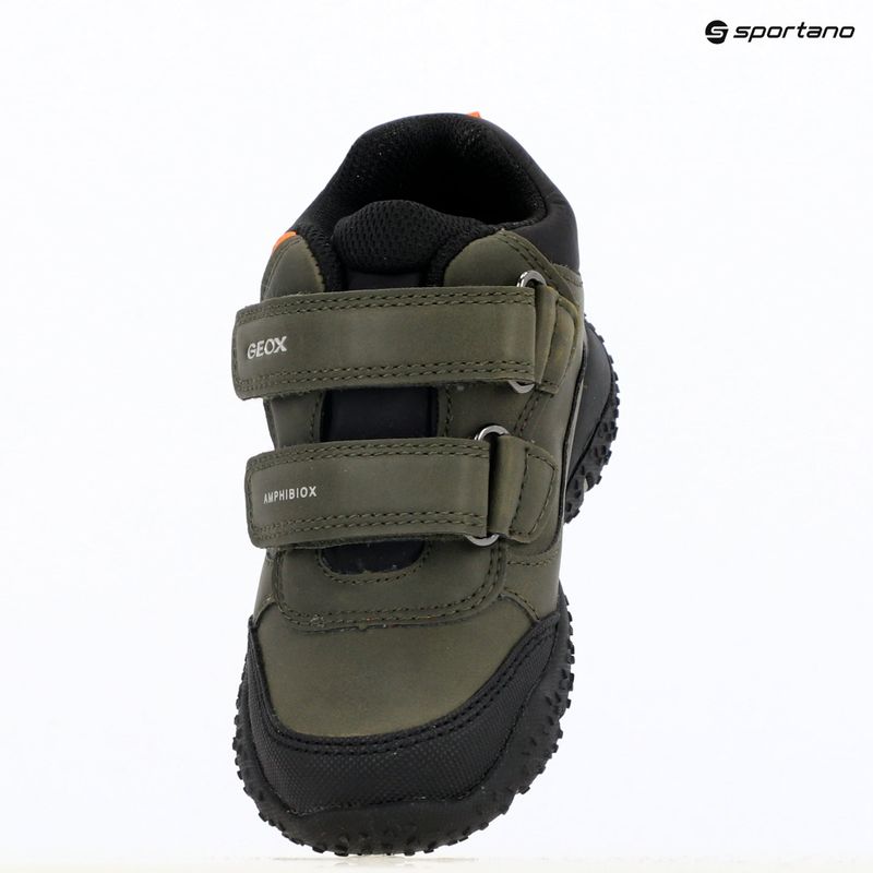 Dětské boty  Geox Baltic ABX dark green/orange 9