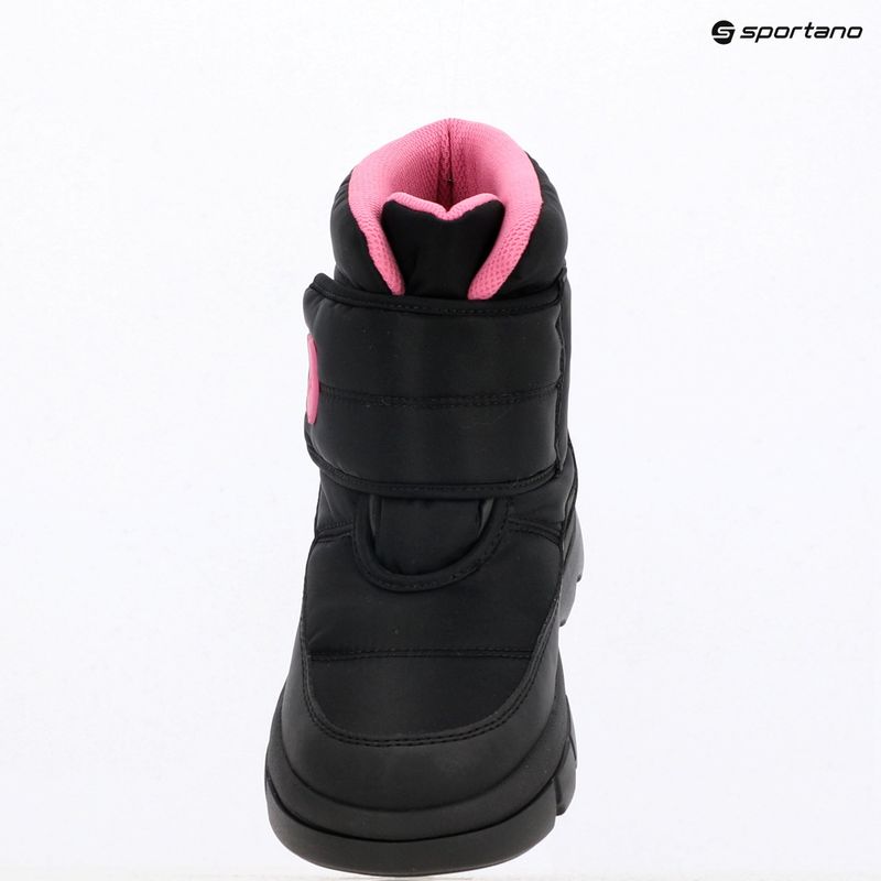 Dětské sněhule Geox Willaboom ABX black/fuchsia 9