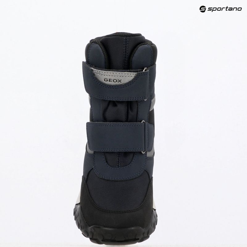 Dětské sněhule Geox Trekkyup ABX navy / silver 9