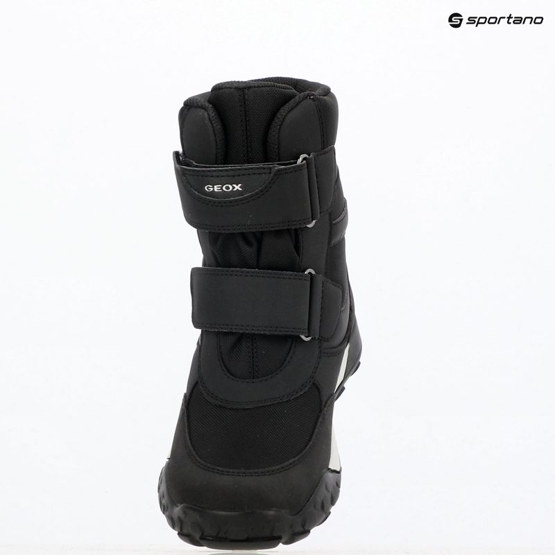 Dětské sněhule Geox Trekkyup ABX black/silver 9