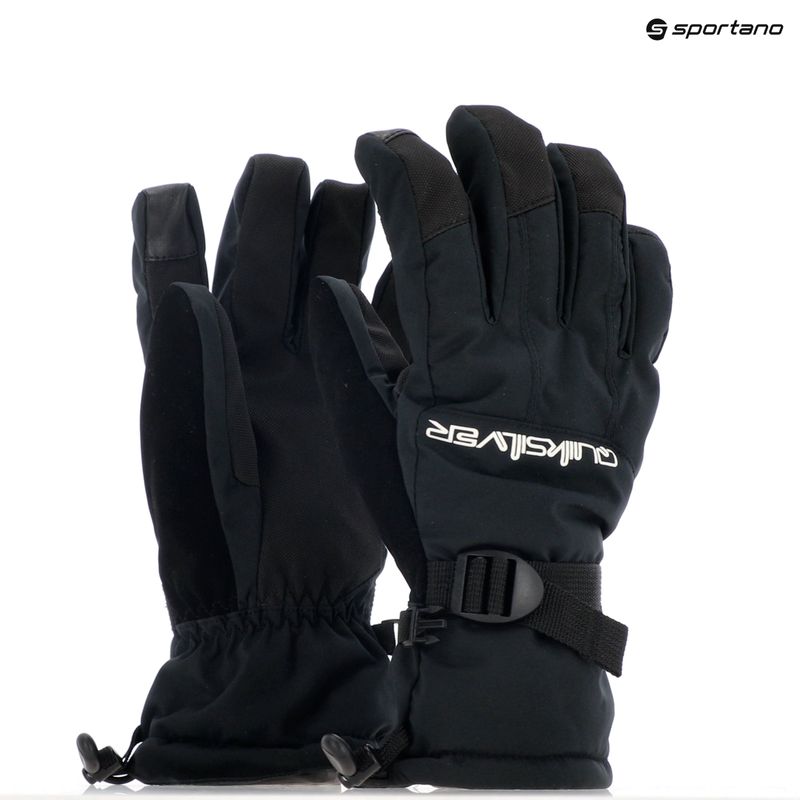 Pánské snowboardové rukavice Quiksilver Mission true black 10