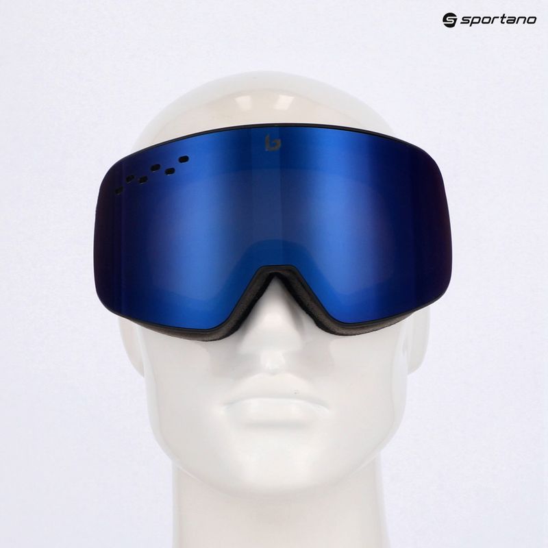 Lyžařské brýle  Bollé Nevada black matte/bronze blue 7