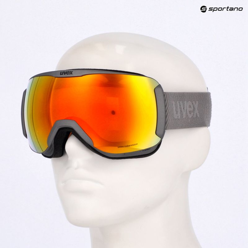 Lyžařské brýle  UVEX Downhill 2100 CV rhino matt/mirror orange orange 7