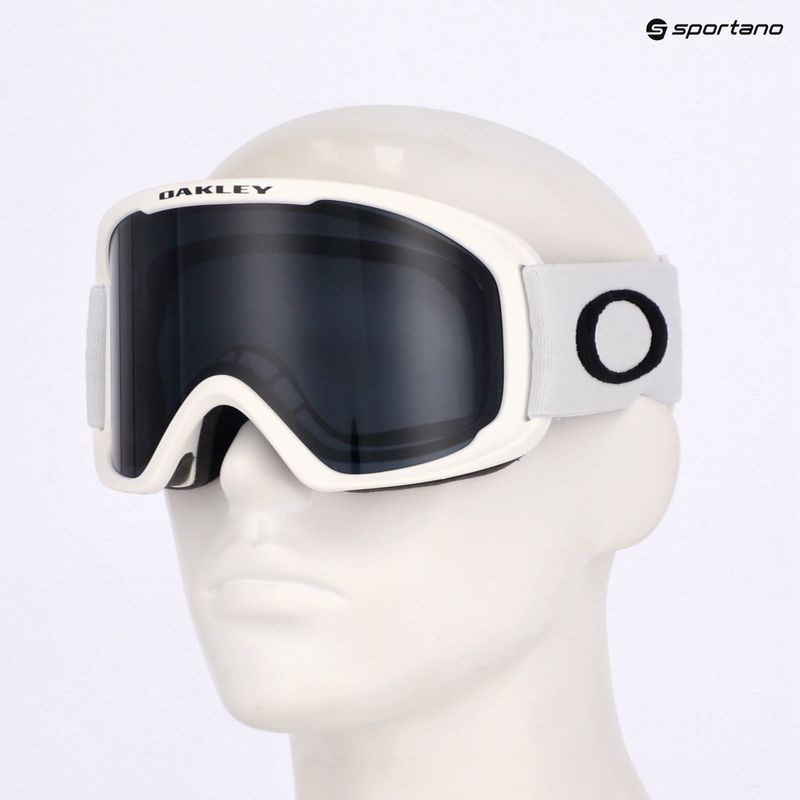 Lyžařské brýle Oakley O-Frame 2.0 Pro L matte white/dark grey 7
