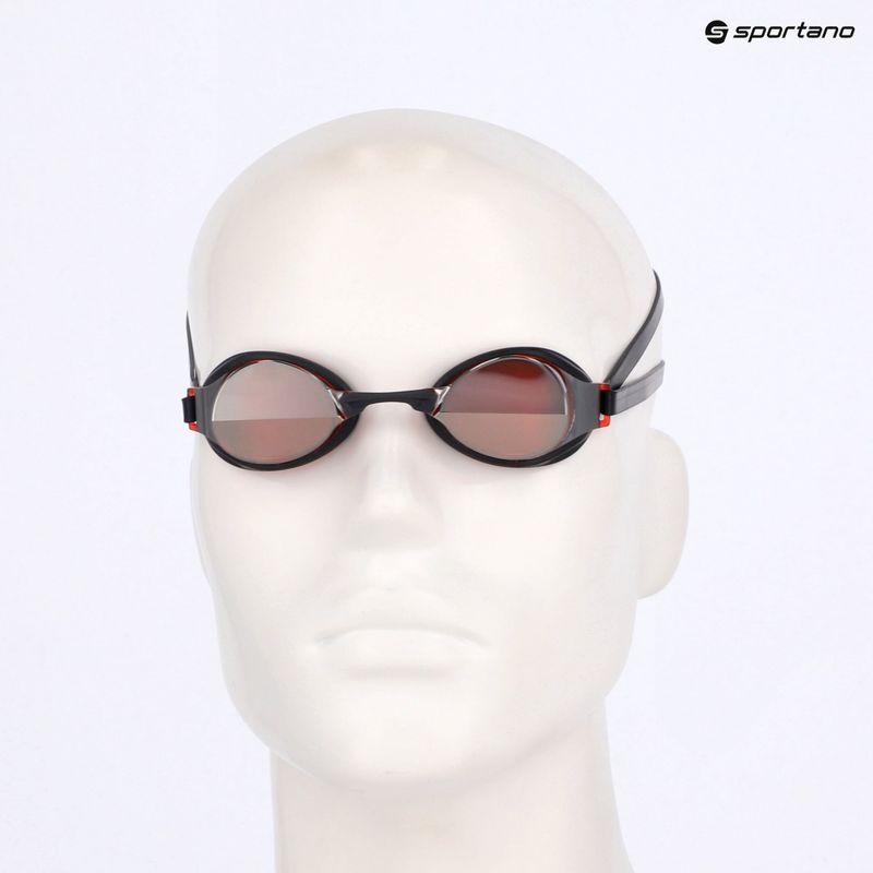 Plavecké brýle SWANS Ignition-M red/ silver 6