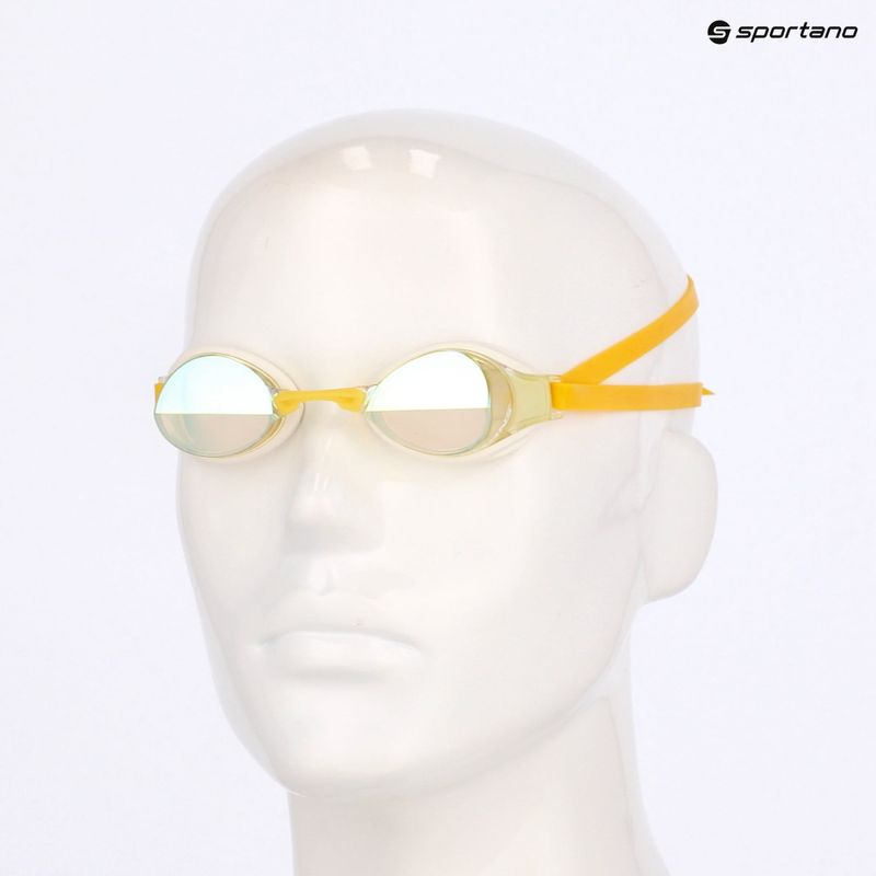 Plavecké brýle SWANS Ignition-M yellow/ yellow mirror 6