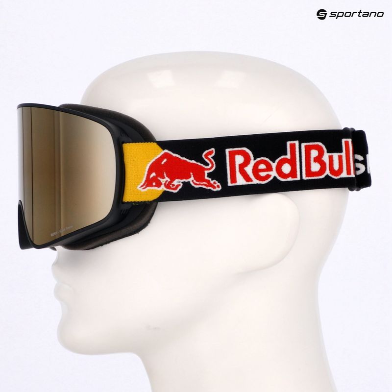 Lyžařské brýle Red Bull SPECT Rush black/gold snow - orange with gold mirror 6