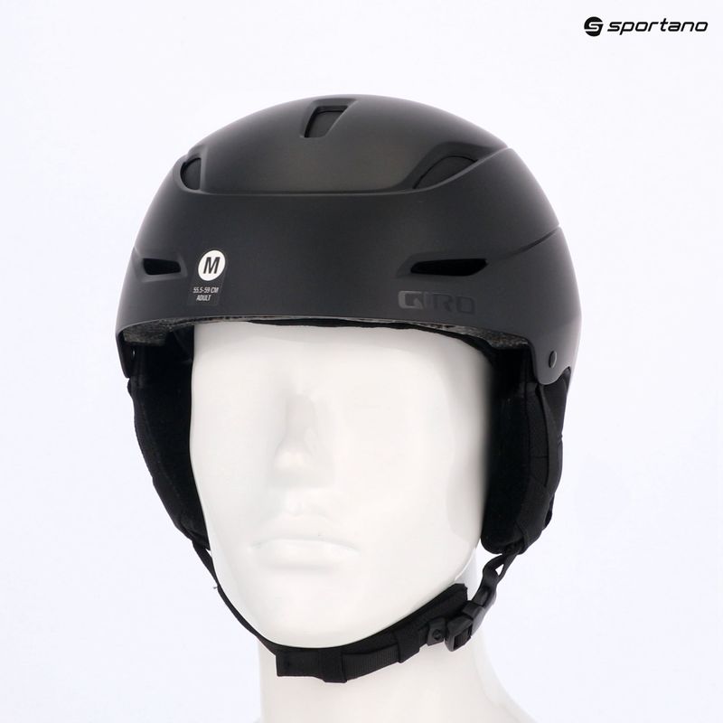 Lyžařská helma Giro Ratio matte black 7