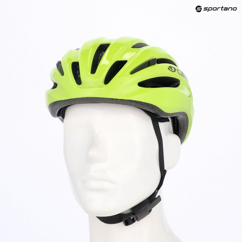 Cyklistická přilba Giro Isode II Integrated MIPS gloss highlight yellow 8