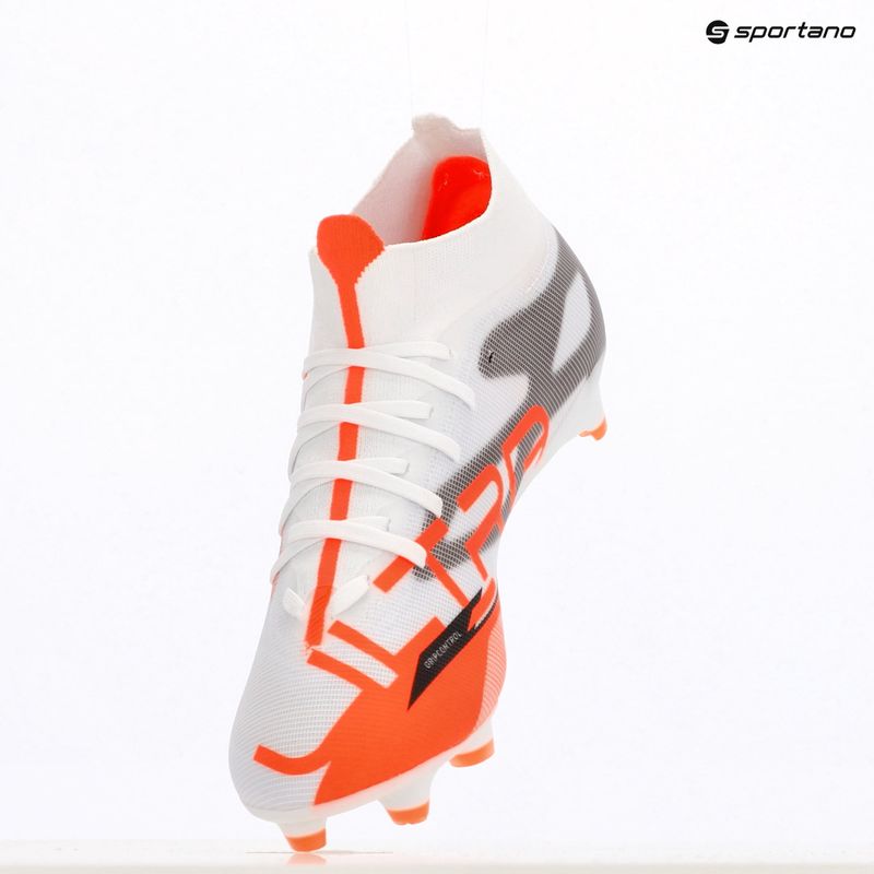 Pánské kopačky PUMA Ultra 5 Match+ FG/AG puma white/puma black/glowing red 9