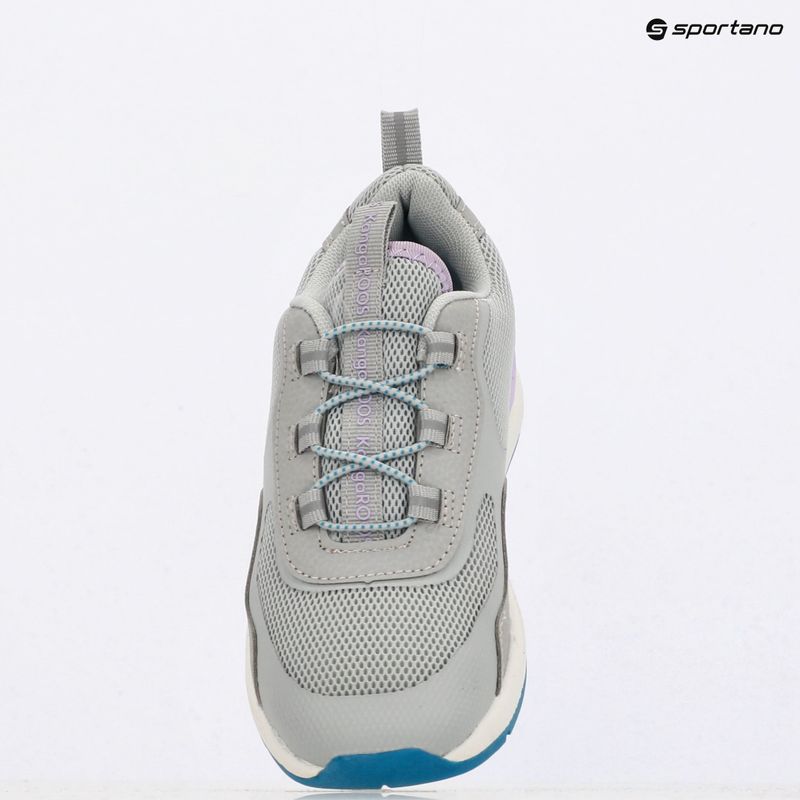 Dětské boty KangaROOS KD-Road vapor grey/lavender 11