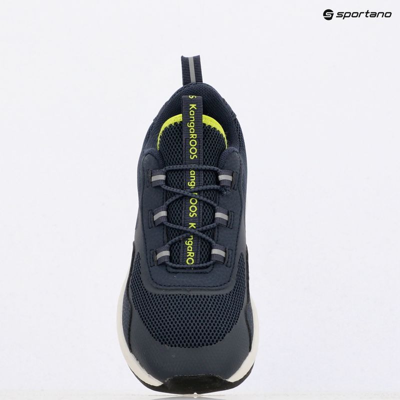 Dětské boty KangaROOS KD-Road dark navy/lime 11