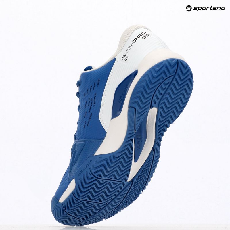 Pánské tenisové boty  Wilson Rush Pro Ace deja vu blue/ white/ black 10
