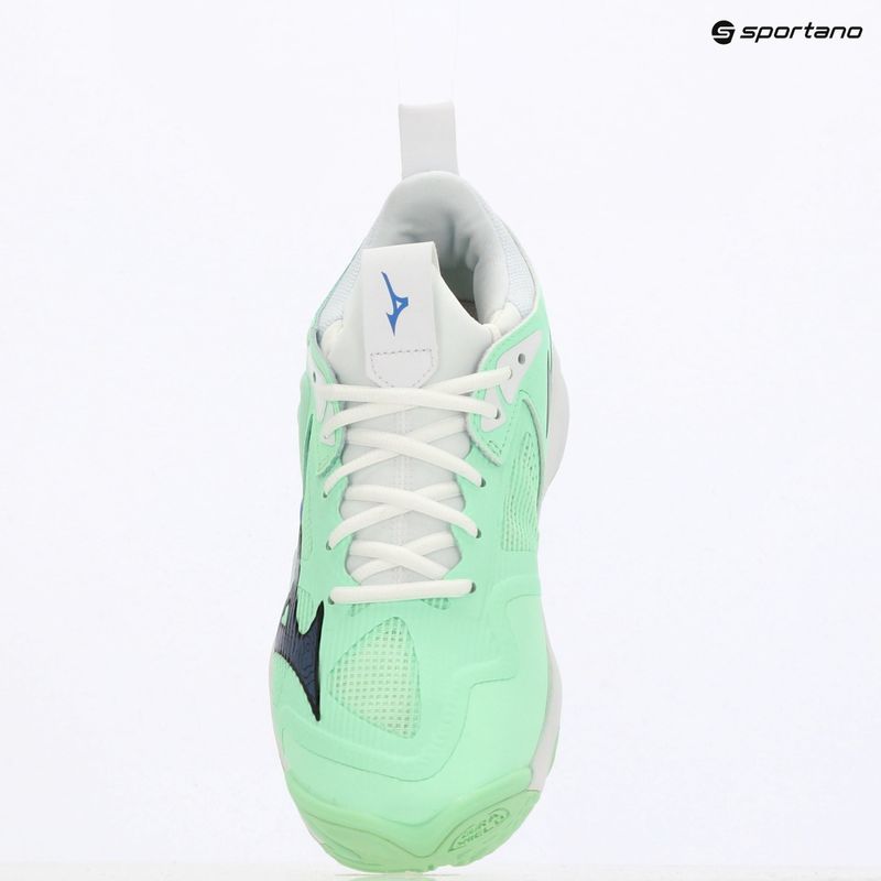 Volejbalové boty  Mizuno Wave Momentum 3 neo mint/black/frontier blue 9