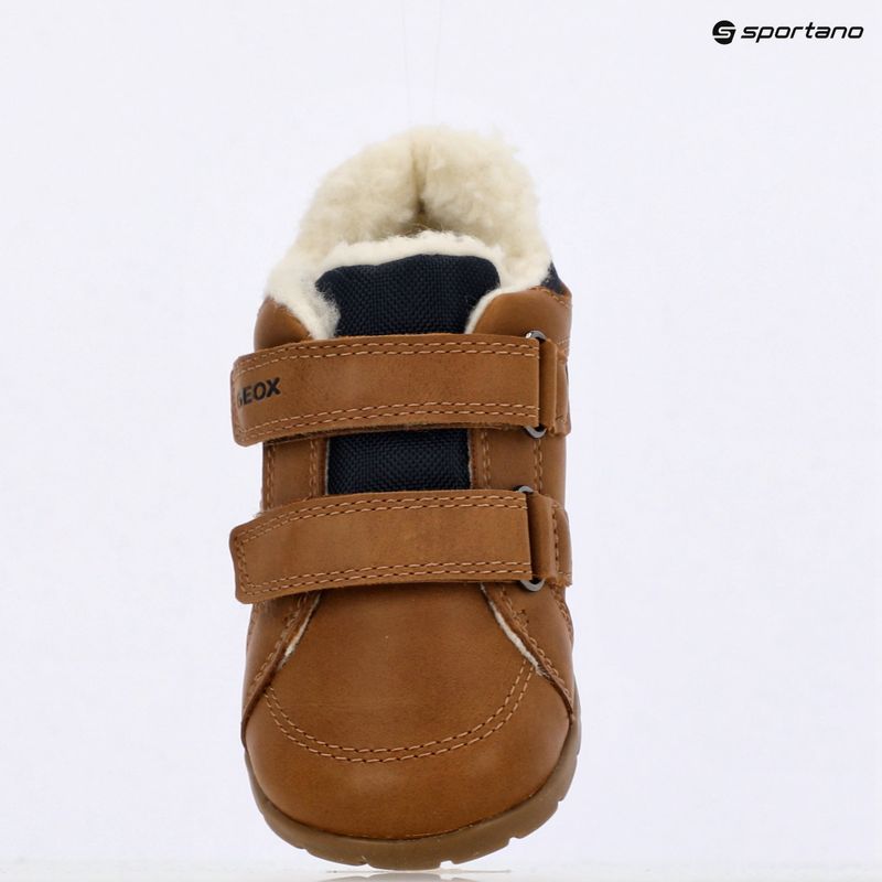 Dětské boty Geox Elthan tobacco / dark yellow 10