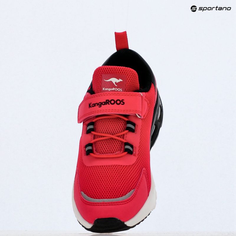 Dětské boty KangaROOS KX-Arg EV fiery red/jet black 11