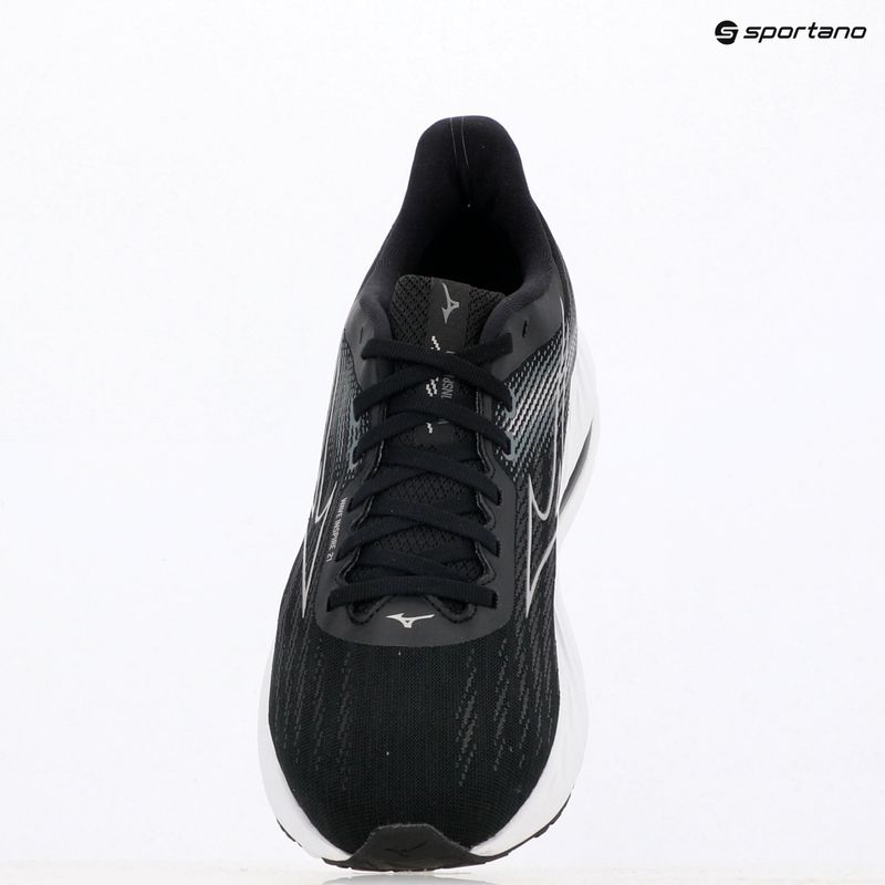 Pánské běžecké boty Mizuno Wave Inspire 21 black/silver/metallic gray 9