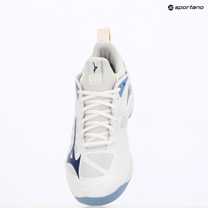 Volejbalové boty  Mizuno Wave Dimension white/bellwether blue/bel air blue 9