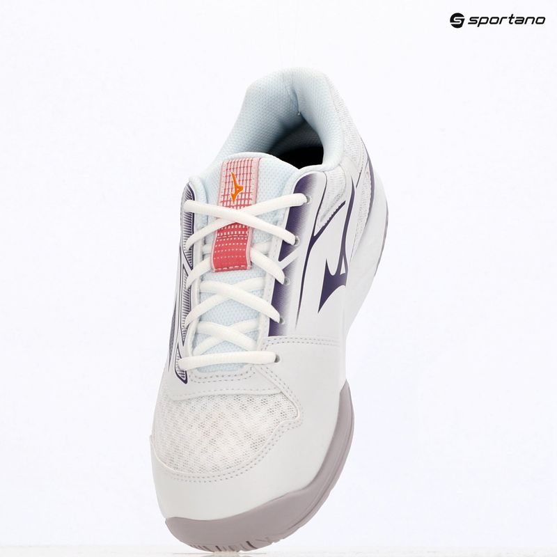 Volejbalové boty  Mizuno Cyclone Speed 5 white/violet indigo/camellia rose 9