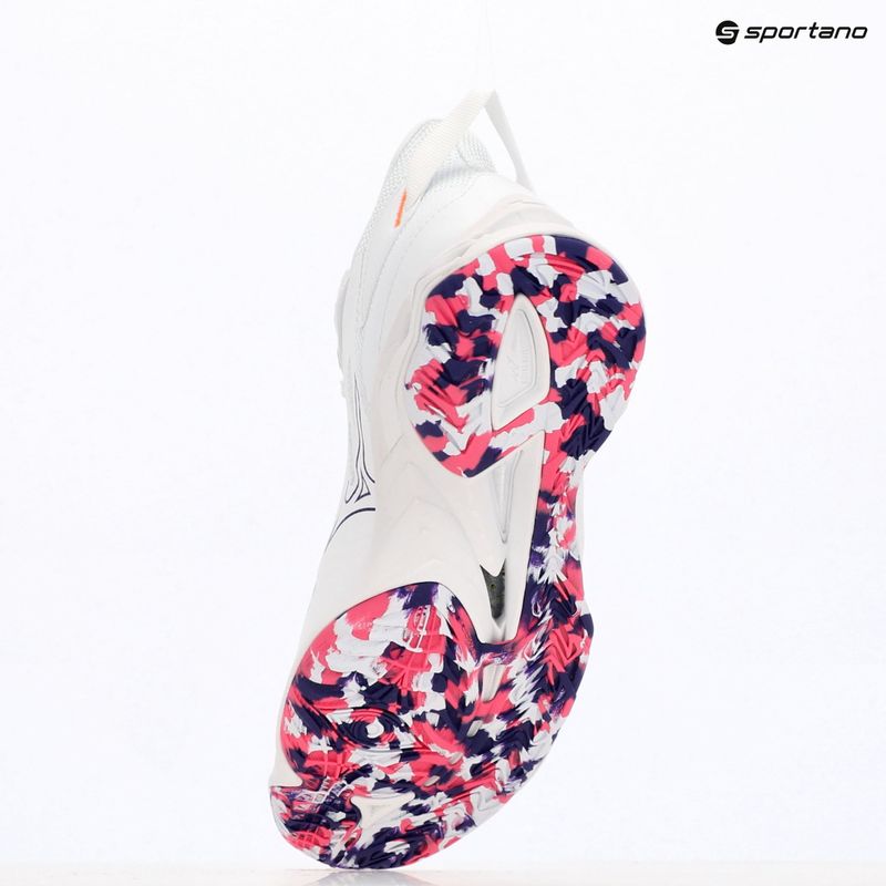 Boty Mizuno Wave Mirage 5 white/violet indigo/camellia rose 9