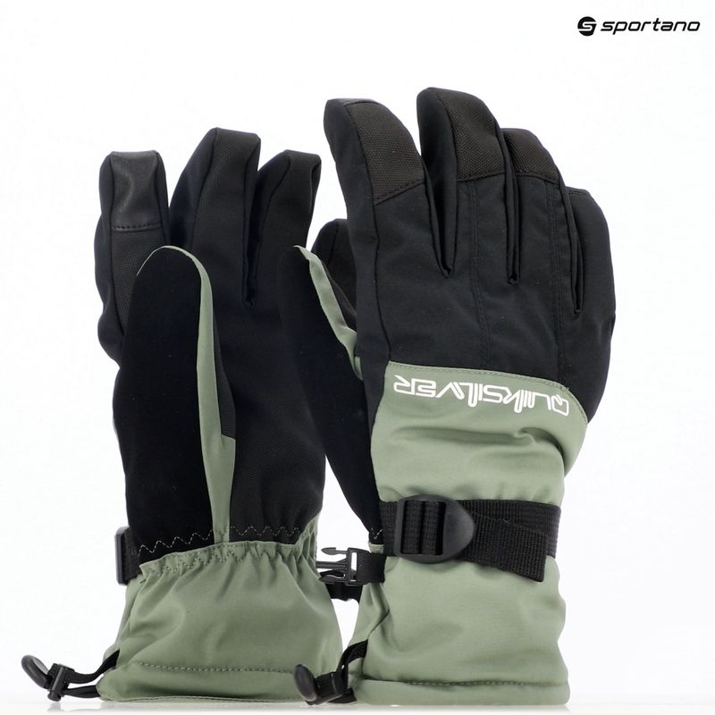 Pánské snowboardové rukavice Quiksilver Mission sea spray 10