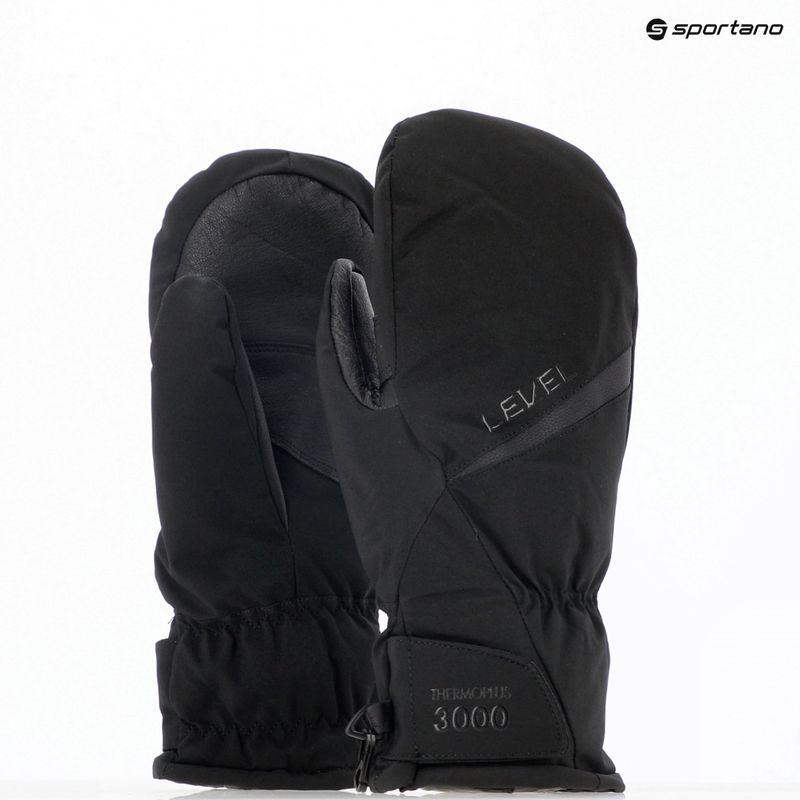 Pánské lyžařské rukavice  Level Alpine Mitt black 7