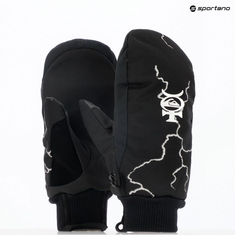 Pánské snowboardové rukavice Quiksilver Method Mitt high energy black reflective 7