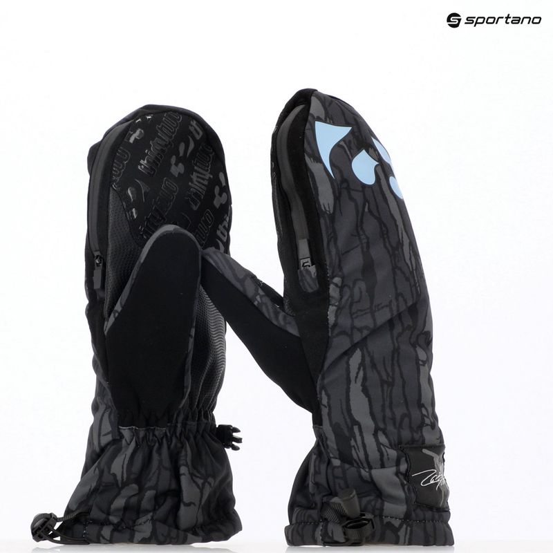 Pánské snowboardové rukavice ThirtyTwo Corp Mitt XLT black/black/reflective 8