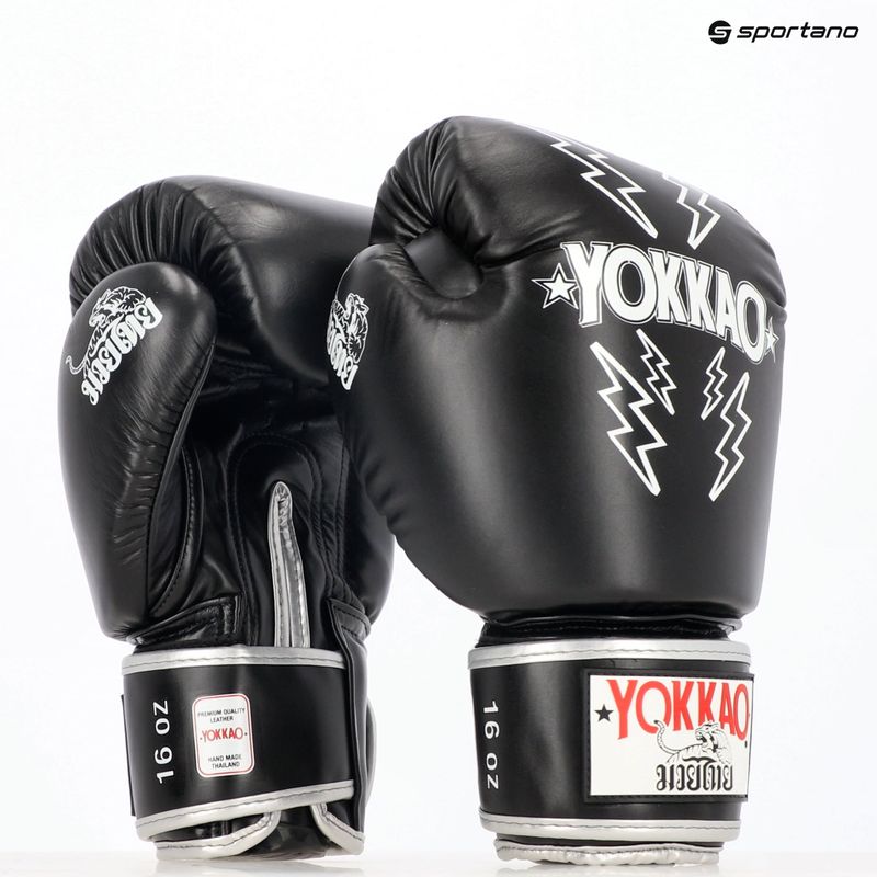 Pánské boxerské rukavice YOKKAO Stadium black 7