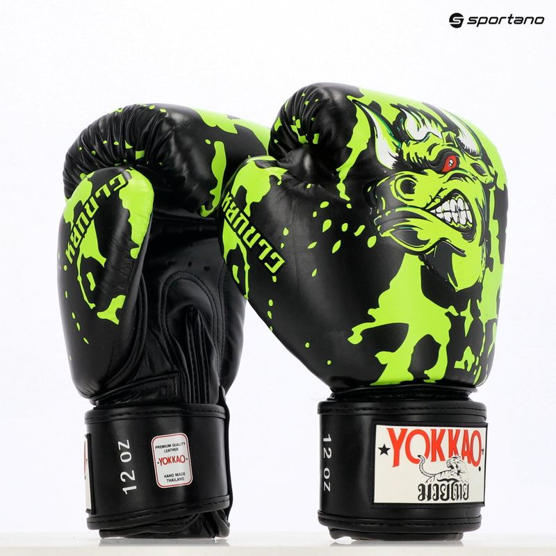 pánské boxerské rukavice YOKKAO Angry Bull black 12