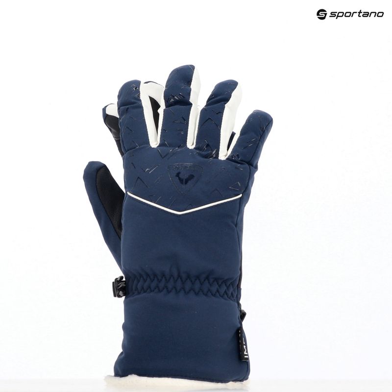 Dámské lyžařské rukavice  Rossignol Temptation Impr G dark navy 10