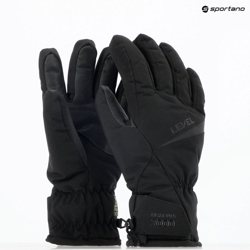 Pánské lyžařské rukavice  Level Alpine black 7