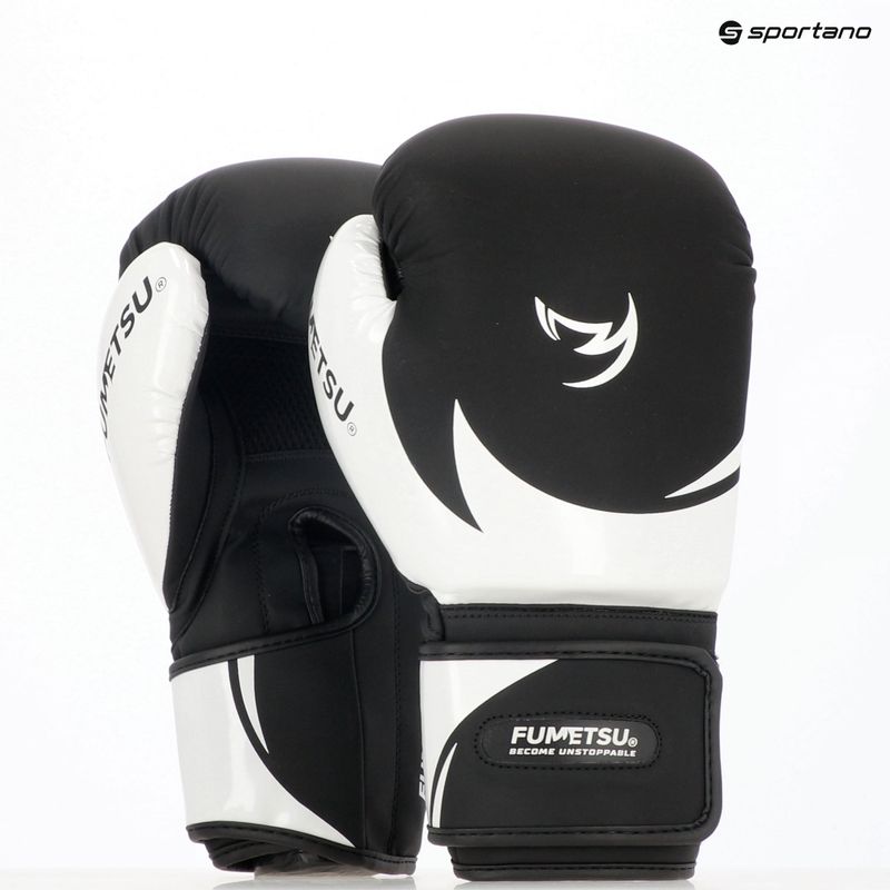 Boxerské rukavice FUMETSU Ghost S3 Boxing black/ white 7