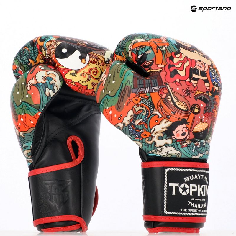 Boxerské rukavice  Top King Boxing Culture black 7