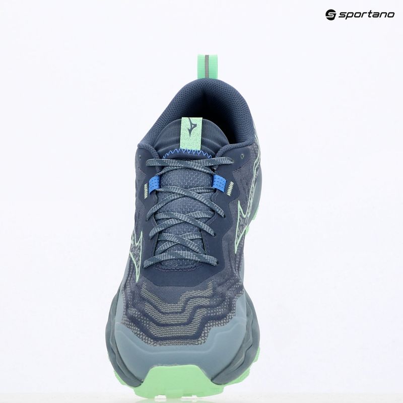 Pánské běžecké boty Mizuno Wave Daichi 9 vintage indigo/neo mint/citade 9