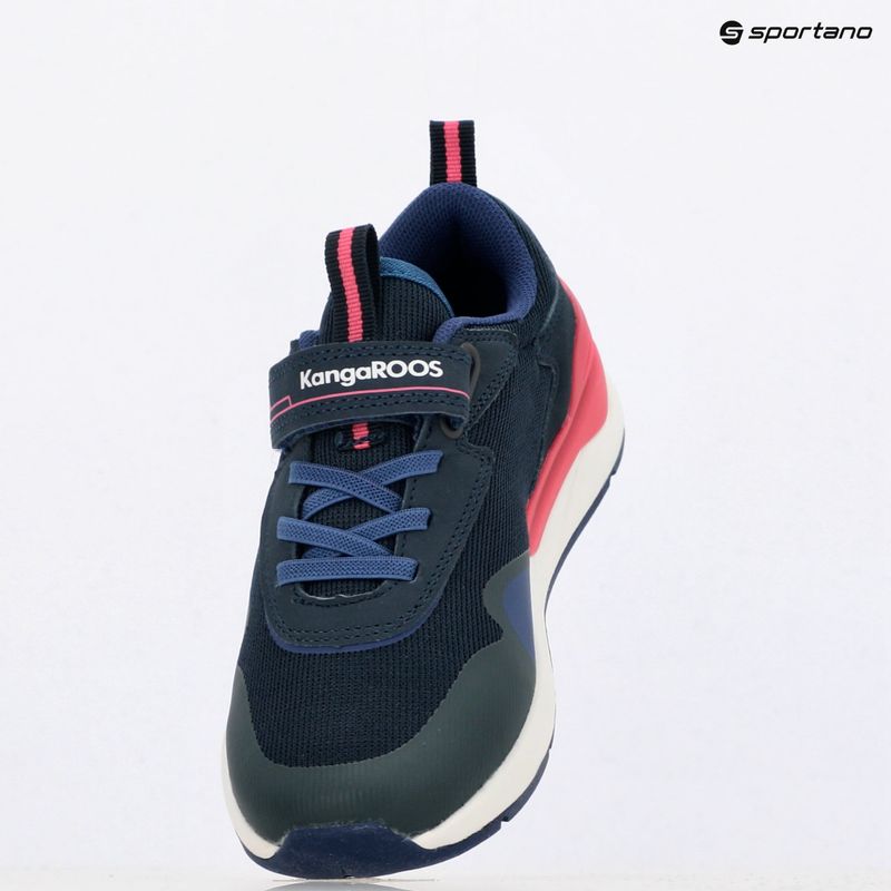 Dětské boty KangaROOS KD-Gym EV dark navy/fandango pink 11