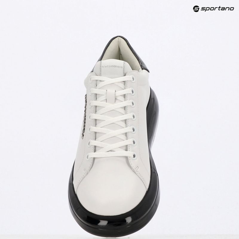 Pánské boty KARL LAGERFELD Kapri Kushion white leather w/black 9