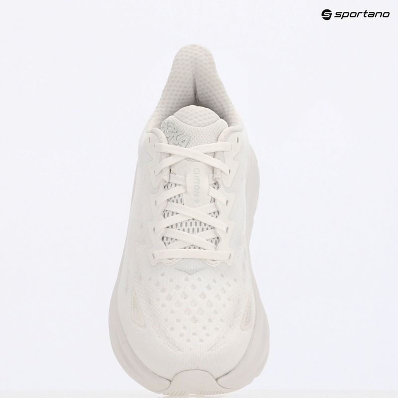 Dámské běžecké boty  HOKA Clifton 9 Wide white/white 9