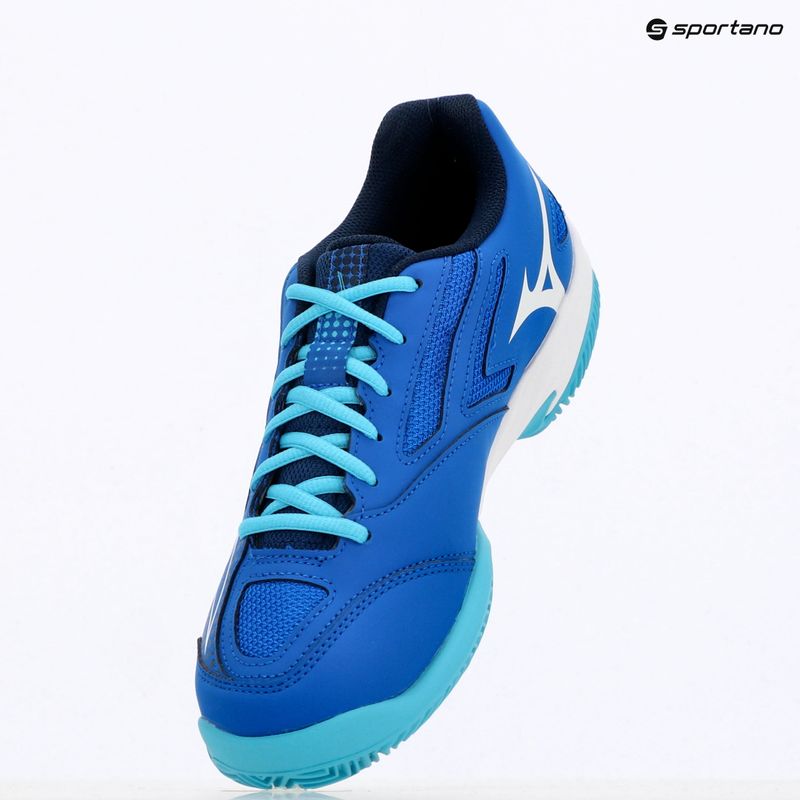 Dětské tenisové boty Mizuno Exceed Star CC mugen blue/ white/ river blue 9