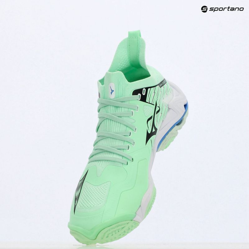 Volejbalové boty  Mizuno Wave Lightning Neo 3 neo mint/black/frontier blue 9